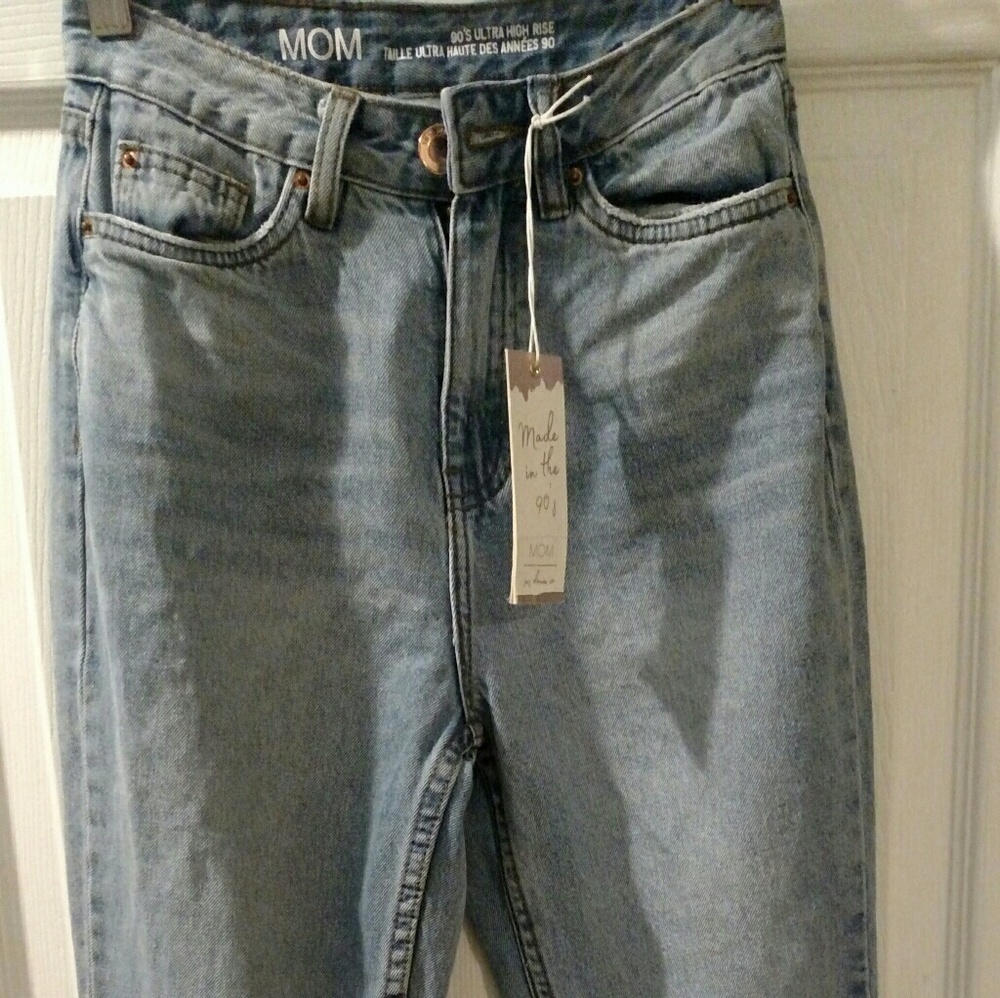 High rise jeans